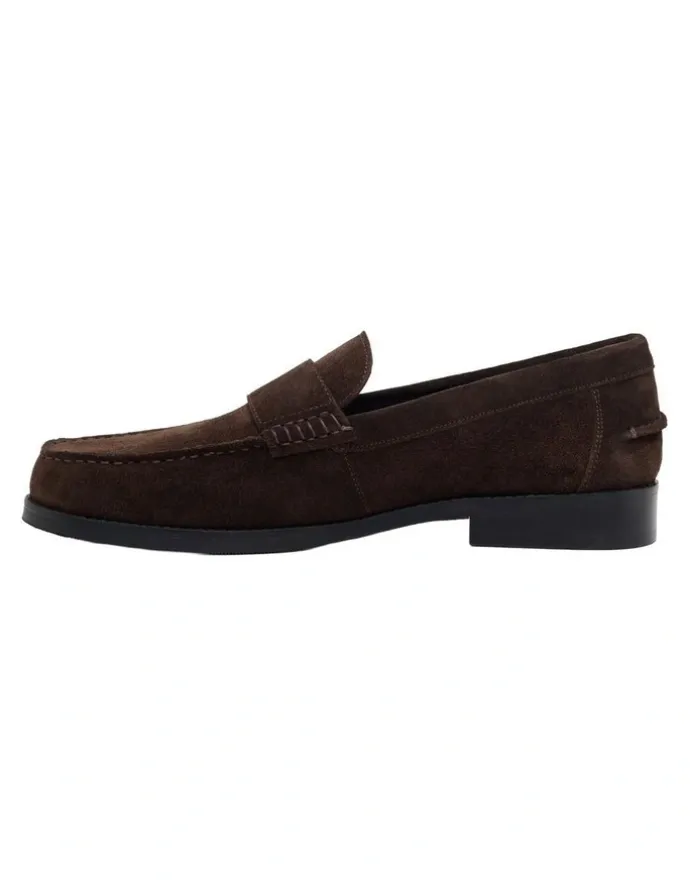 Oxford Kai Suede Loafer in Mocha