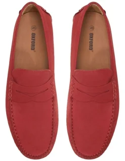 Oxford New Holland Driving Shoe in Tomato