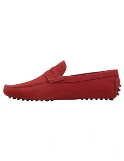 Oxford New Holland Driving Shoe in Tomato
