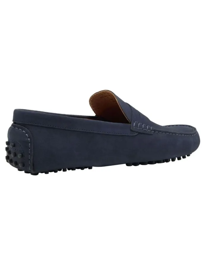 Oxford New Holland Driving Shoe in Navy