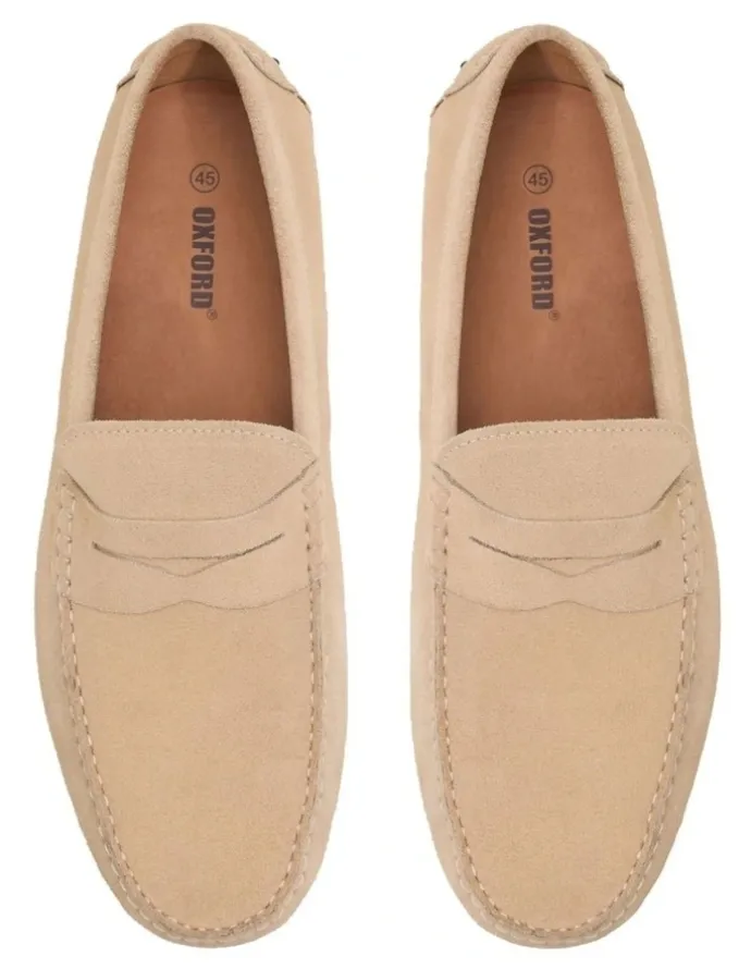 Oxford New Holland Driving Shoe in Sand