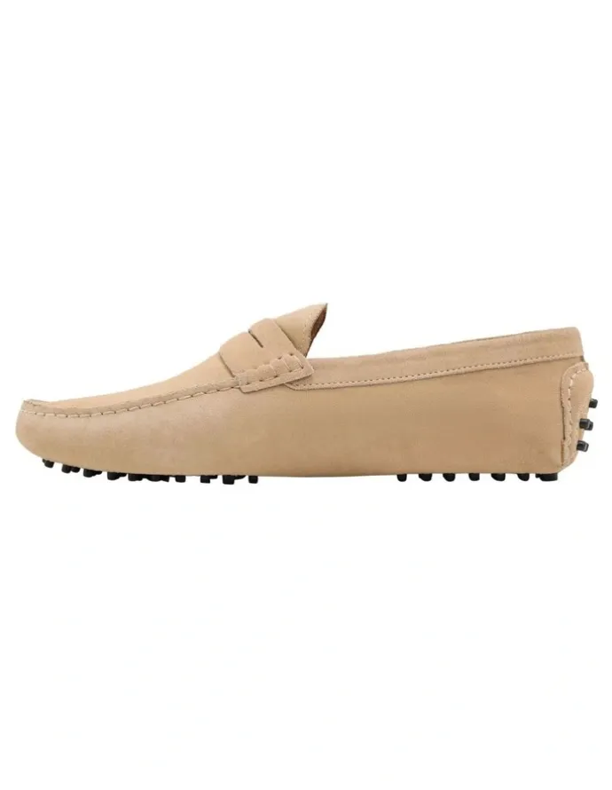 Oxford New Holland Driving Shoe in Sand