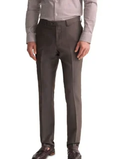 Oxford New Hopkins Wool Suit Trousers in Brown