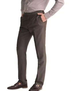 Oxford New Hopkins Wool Suit Trousers in Brown