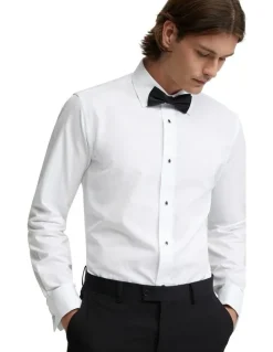 Oxford Newbury Luxury Dinner Shirt in White
