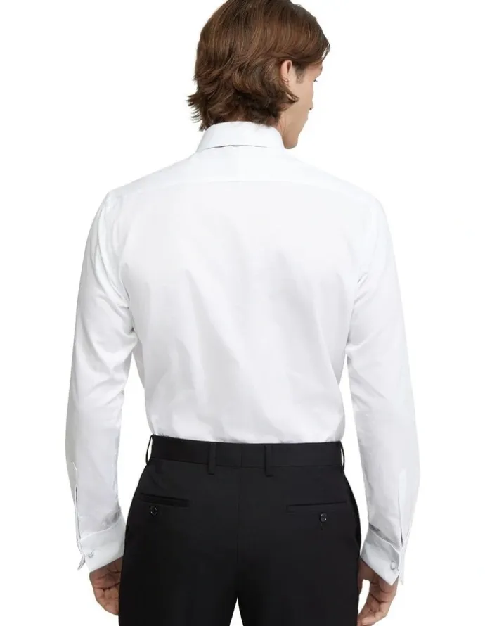 Oxford Newbury Luxury Dinner Shirt in White