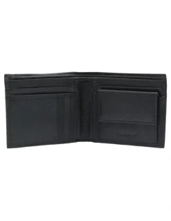 Oxford Novara 2 In 1 Leather Wallet in Black