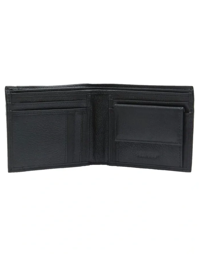 Oxford Novara 2 In 1 Leather Wallet in Black