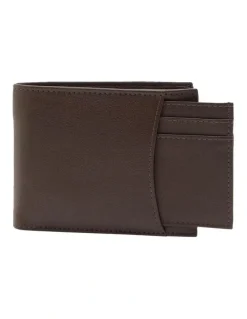 Oxford Novara 2-In-1 Leather Wallet in Chocolate