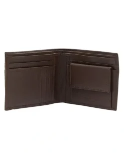 Oxford Novara 2-In-1 Leather Wallet in Chocolate
