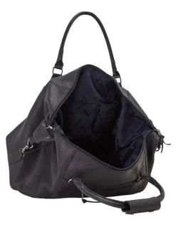 Oxford Rainer Weekender Bag in Black