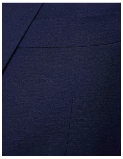 Oxford Travel Auden Wool Suit Jacket Navy