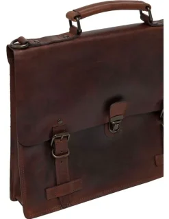 Oxford Traveller Briefcase in Brown