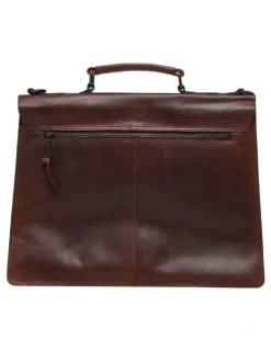 Oxford Traveller Briefcase in Brown