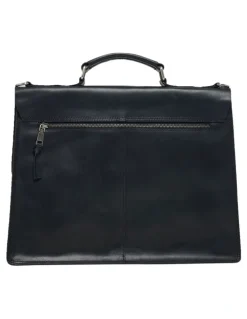 Oxford Traveller Briefcase in Black