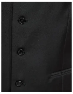 Oxford Vest in Black