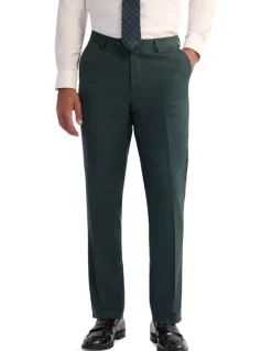Oxford Wordsworth Wool Suit Pant in Green