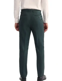 Oxford Wordsworth Wool Suit Pant in Green