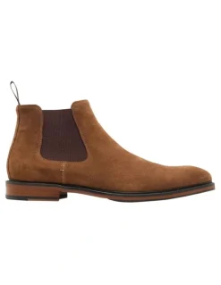 Oxford Alexander Suede Chelsea Boot in Tobacco