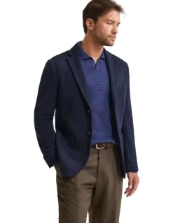 Oxford Antonio Cotton Knitted Blazer
