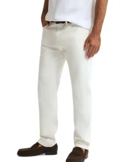 Oxford Austin Denim Jeans in Ecru