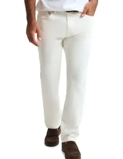 Oxford Austin Denim Jeans in Ecru