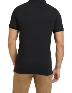 Oxford Austin Polo in Black