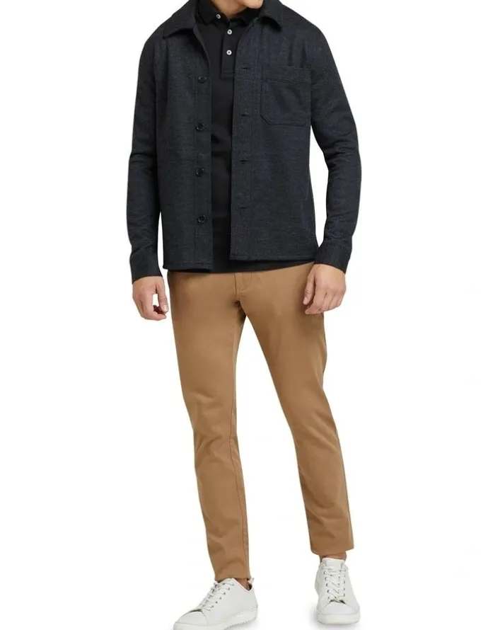 Oxford Austin Polo in Black