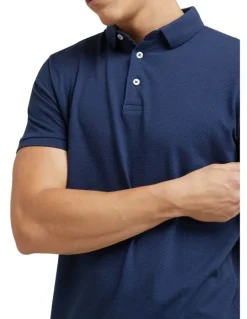 Oxford Austin Polo in Navy
