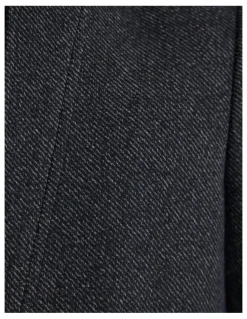Oxford Austin Wool Rich Coat in Charcoal
