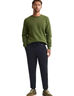 Oxford Benson Organic Cotton Track Pants in Black