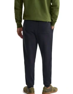 Oxford Benson Organic Cotton Track Pants in Black