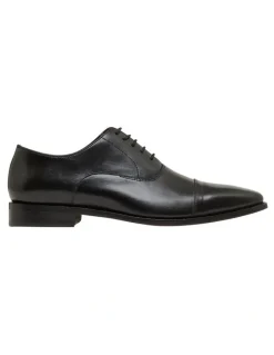 Oxford Christopher Black Goodyear Welted Shoes