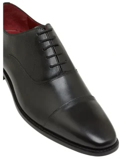 Oxford Christopher Black Goodyear Welted Shoes