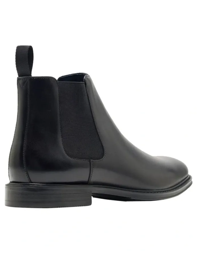 Oxford Cooper Chelsea Boot in Black
