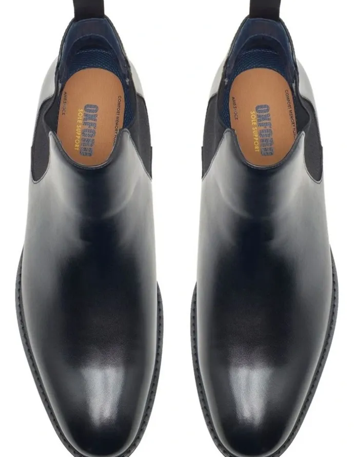 Oxford Cooper Chelsea Boot in Black