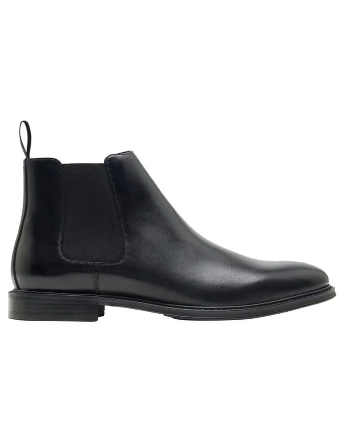 Oxford Cooper Chelsea Boot in Black