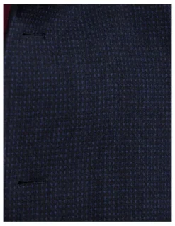 Oxford Dunbar Wool Rich Coat in Navy