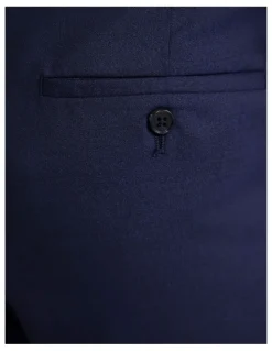 Oxford Hopkins Wool Suit Trousers in Navy