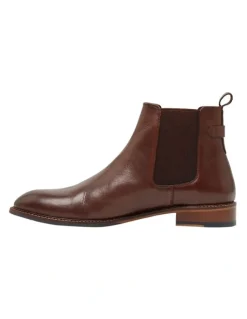 Oxford New Silas Chelsea Boots in Brown