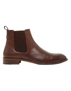 Oxford New Silas Chelsea Boots in Brown