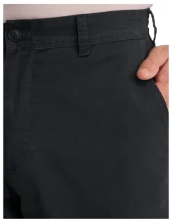 Oxford Relaxed Fit Chino in Black