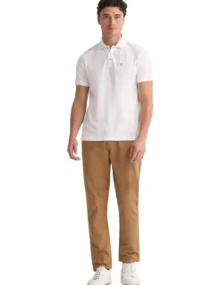 Oxford Relaxed Fit Chino in Caramel