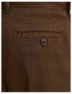 Oxford Relaxed Fit Chino in Chocolate