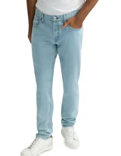 Oxford Roscoe Light Wash Denim Jeans in Light Blue