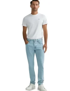Oxford Roscoe Light Wash Denim Jeans in Light Blue