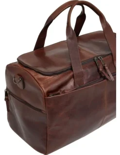 Oxford Traveller Weekender in Saddle Tan