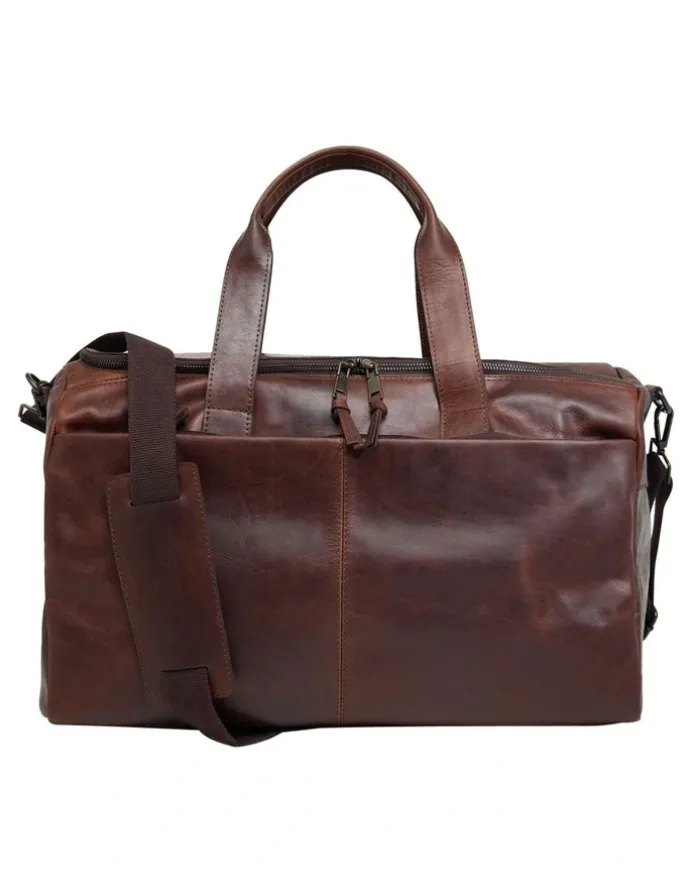 Oxford Traveller Weekender in Saddle Tan
