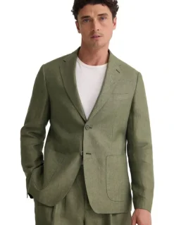 Oxford Wordsworth Patch Pocket Blazer in Green