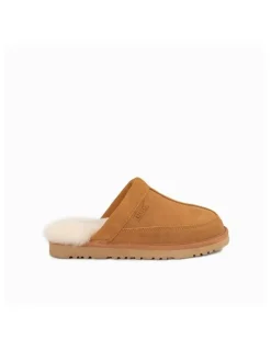 Ozwear Ugg Carter Water Resistant Slipper in Chestnut